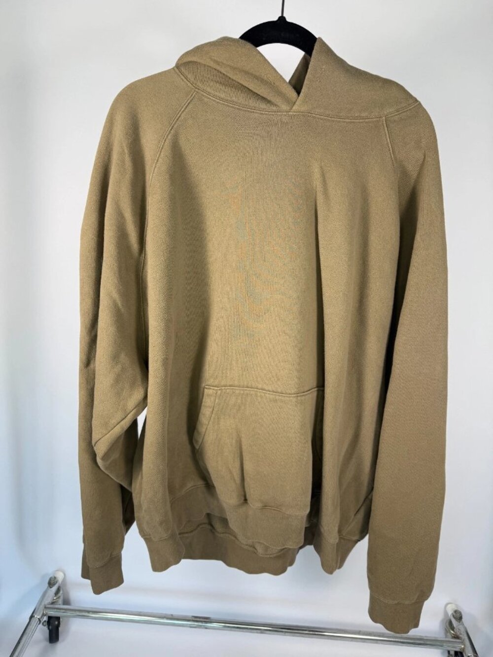 Fear of God Essentials Mens Hoodie Pullover Sweatshirt Amber Size XXL